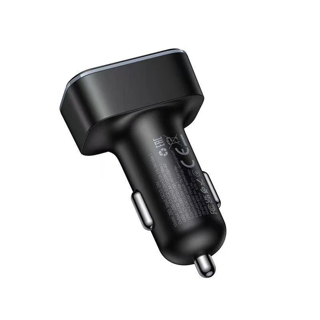 Автомобільний зарядний пристрій HOCO Z63 Barry four-port car charger Black - Фото 7 Автомобільний зарядний пристрій HOCO Z63 Barry four-port car charger Black - изображение 7