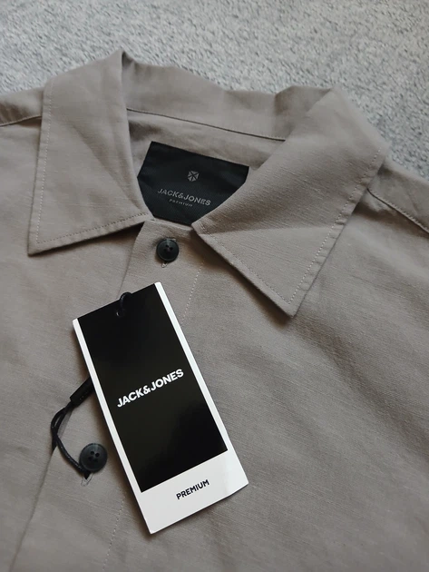 Мужская рубашка Jack & Jones Premium, размер L, Standart Fit - Фото 3 Мужская рубашка Jack & Jones Premium, размер L, Standart Fit - изображение 3