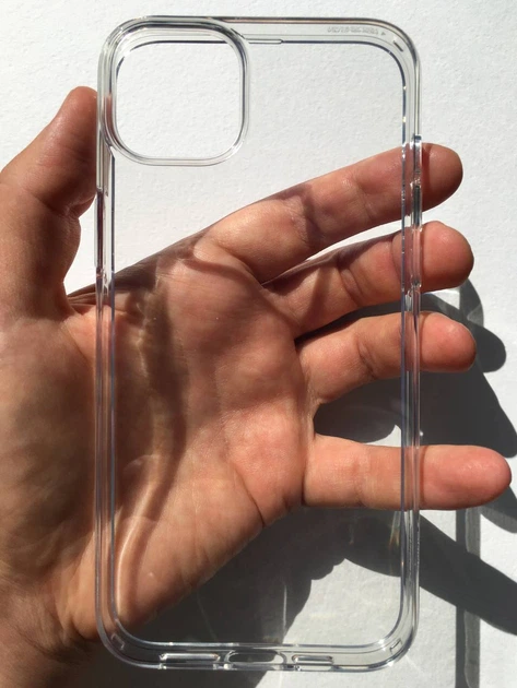 Чехол Spigen Liquid Crystal для Iphone 14 Plus/15 Plus Clear прозрачный противоударный силиконовый ACS06647 - изображение 5