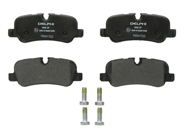 Комплект гальмівних колодок Delphi LP1936 Land Rover Discovery, Range Rover LR016808, LR019627, LR021316 - изображение 3
