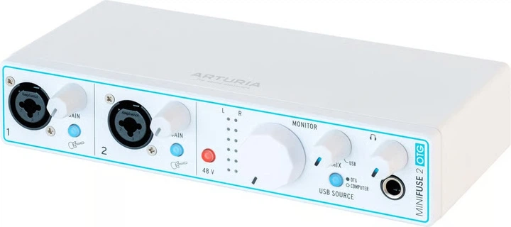 Аудіоінтерфейс Arturia MiniFuse 2 OTG (3760033532400) - зображення 2