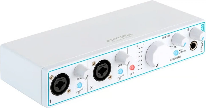 Аудіоінтерфейс Arturia MiniFuse 2 OTG (3760033532400) - зображення 3