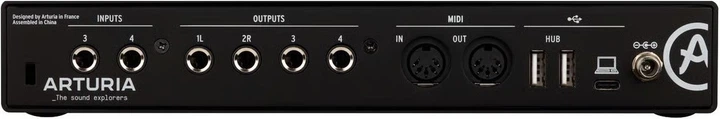 Аудіоінтерфейс Arturia MiniFuse 4 Black (3760033531717) - зображення 2