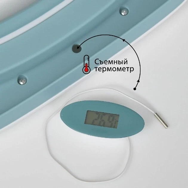 Складная ванна El Camino ME 1106 T-Control, синяя - изображение 7