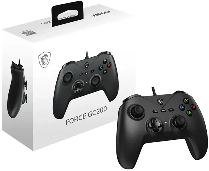Дротовий геймпад MSI Force GC200 Black (S10-04G0090-EC4) - зображення 5