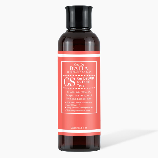 Тонер Cos De BAHA GS Aha Bha Facial Toner очищающий с кислотами AHA и BHA 200 мл - Фото 1 Тонер Cos De BAHA GS Aha Bha Facial Toner очищающий с кислотами AHA и BHA 200 мл - изображение 1