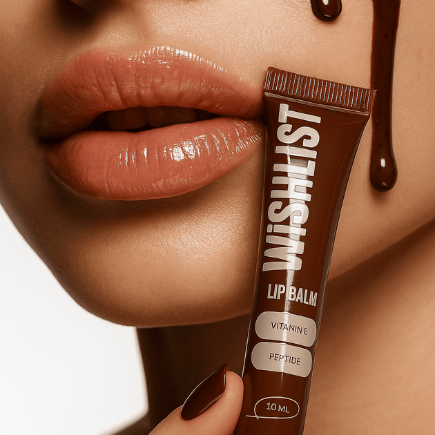 Бальзам-блеск Wishlist lip для губ Gloss Balm Espresso Noir 10 мл + игрушка брелок "Тьотя хочет дядю" - изображение 7
