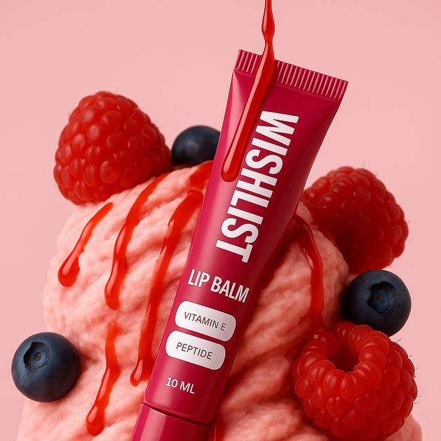 Бальзам-блиск Wishlist lip для губ Gloss Balm Ruby Nectar 10 мл - зображення 5