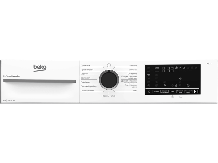Пральна машина автоматична Beko BM3WFU46215WB - изображение 7