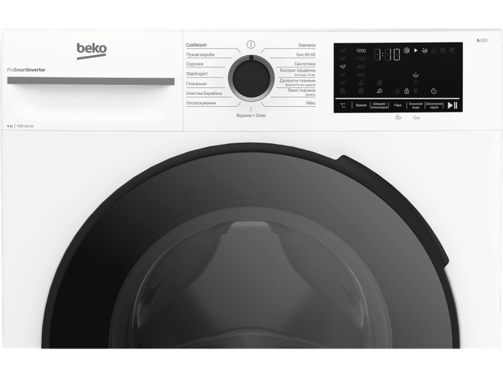 Пральна машина автоматична Beko BM3WFU46215WB - изображение 8