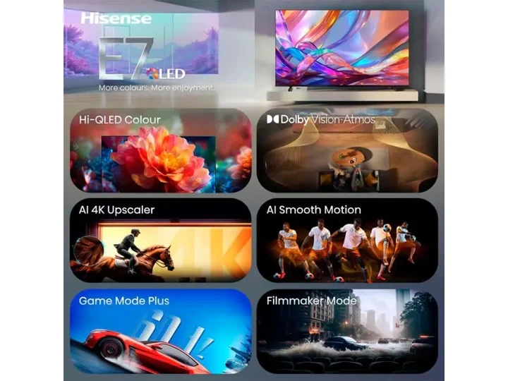 Телевізор Hisense 43E7S - зображення 6
