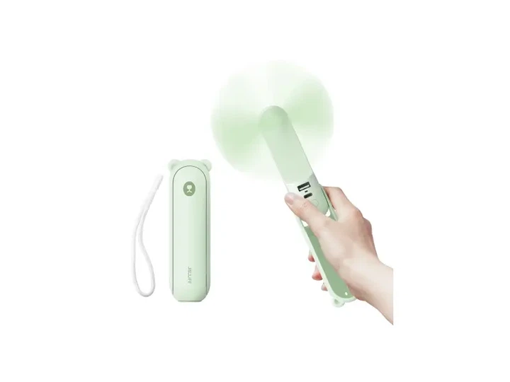 Вентилятор портативний Jisulife F8X green - изображение 4