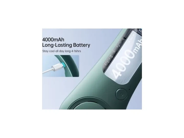Вентилятор портативний Jisulife Neck Fan Life3 FA14 Green - изображение 19