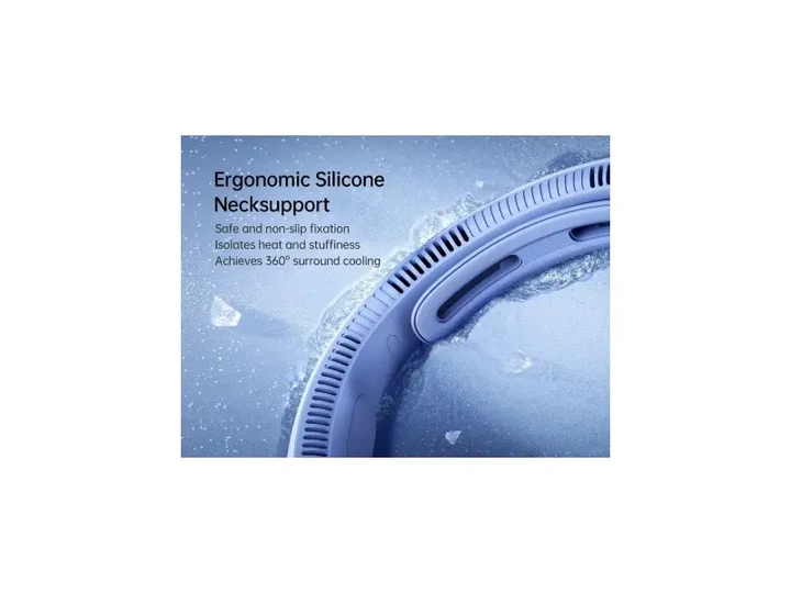 Вентилятор портативний Jisulife Neck Fan Life4 Blue - изображение 20