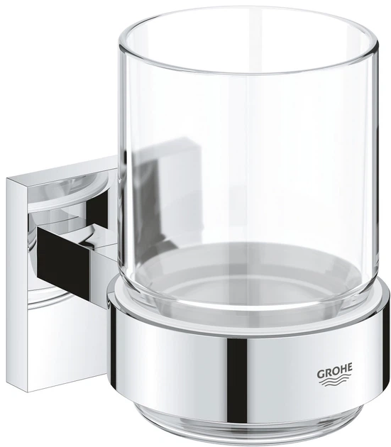 Kubek łazienkowy Grohe QuickFix Start Cube 41097000 - Zdjęcie 1 Kubek łazienkowy Grohe QuickFix Start Cube 41097000 - obraz 1