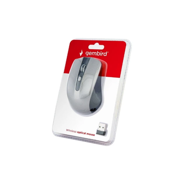 Миша Gembird MUSW-4B-04-BG Grey+ (ek11068) - изображение 3