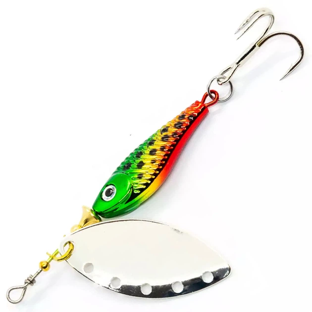 Блесна Daiwa Silver Creek Spinner-R 1120 12g #Fire Tiger - Фото 1 Блесна Daiwa Silver Creek Spinner-R 1120 12g #Fire Tiger - изображение 1