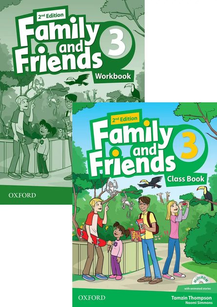Комплект Family and Friends 3 (2nd edition) Книга и тетрадь - Фото 1 Комплект Family and Friends 3 (2nd edition) Книга и тетрадь - изображение 1