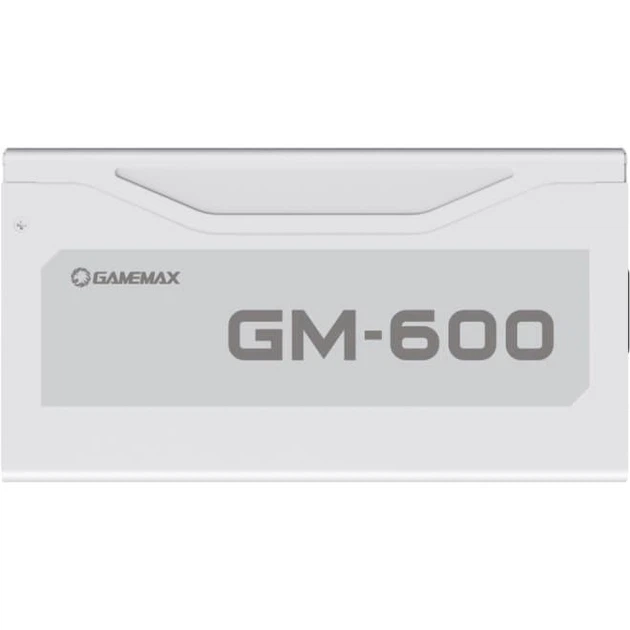 Блок живлення 600 Вт GameMax GM-600 Modular White - зображення 3