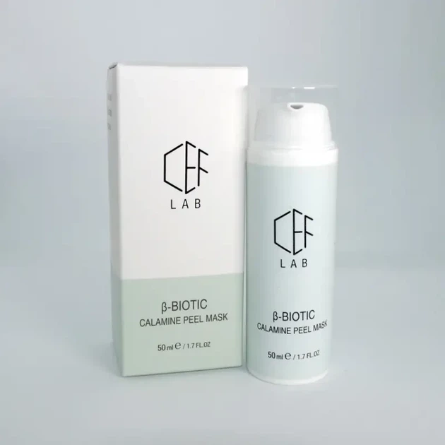 Каламінова пілінг-маска β-Biotic Calamine Peel Mask CEF Lab 50 мл - Фото 1 Каламінова пілінг-маска β-Biotic Calamine Peel Mask CEF Lab 50 мл - изображение 1
