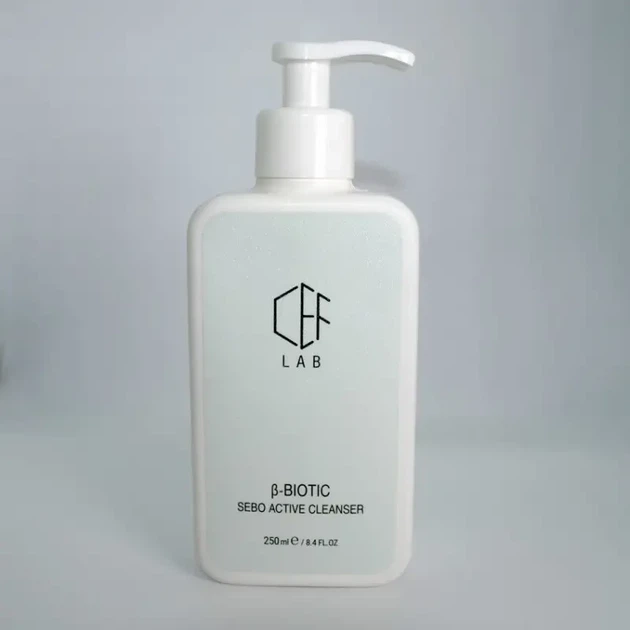 Азелаїновий очищуючий гель β-Biotic Sebo Active Cleanser CEF Lab 250 мл - Фото 1 Азелаїновий очищуючий гель β-Biotic Sebo Active Cleanser CEF Lab 250 мл - изображение 1
