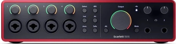 Аудіоінтерфейс Focusrite Scarlett 18i16 4th Generation (815301001515) - зображення 5