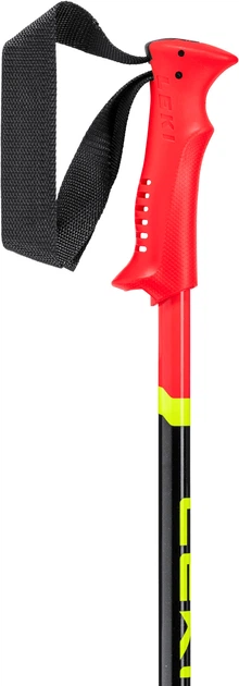 Kijki narciarskie Leki Racing Kids 80 cm Czerwono-żółte (4028173323388) - obraz 3