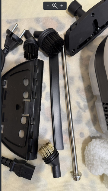 Пароочиститель отпариватель Steam Cleaner 2500 Вт с 10 насадками - Фото 6 Пароочиститель отпариватель Steam Cleaner 2500 Вт с 10 насадками - изображение 6