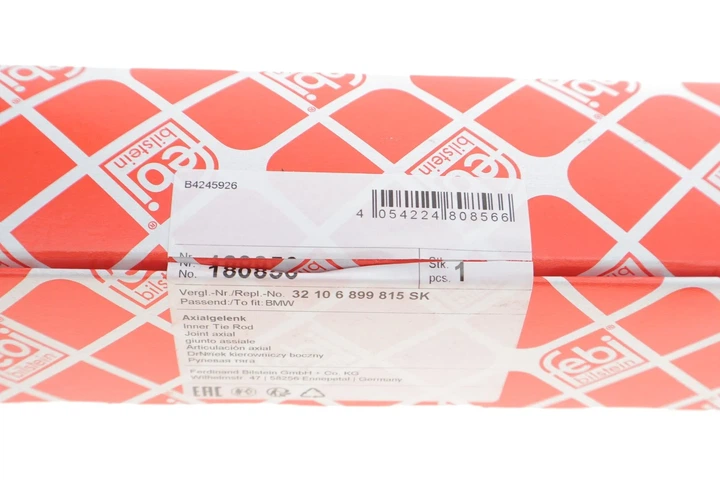 Поперечна рульова тяга FEBI 180856 BMW 2 Series, X1 32106867404, 32106867404SK, 32106867405 - изображение 3