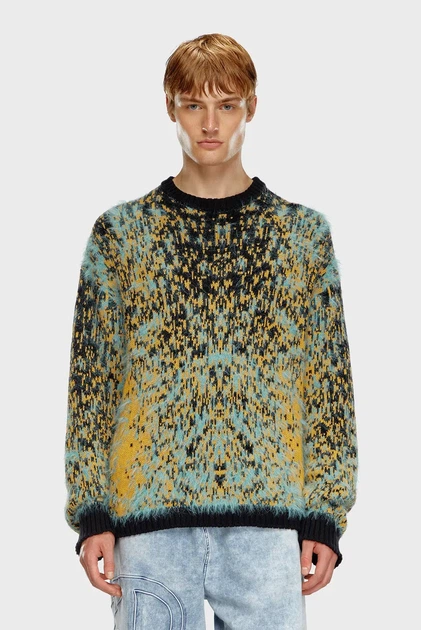 Свитер чоловічий K-RAIN MAGLIA Diesel L A14916 0QKAI - Фото 1 Свитер чоловічий K-RAIN MAGLIA Diesel L A14916 0QKAI - зображення 1
