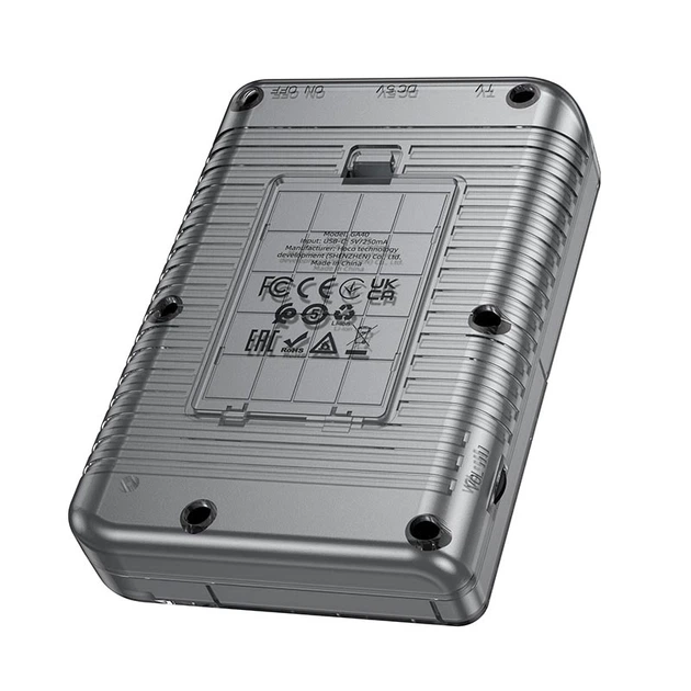 Портативна консоль HOCO Brilliant vertical screen handheld game console GA40 |400 Games| Grey - Фото 6 Портативна консоль HOCO Brilliant vertical screen handheld game console GA40 |400 Games| Grey - изображение 6