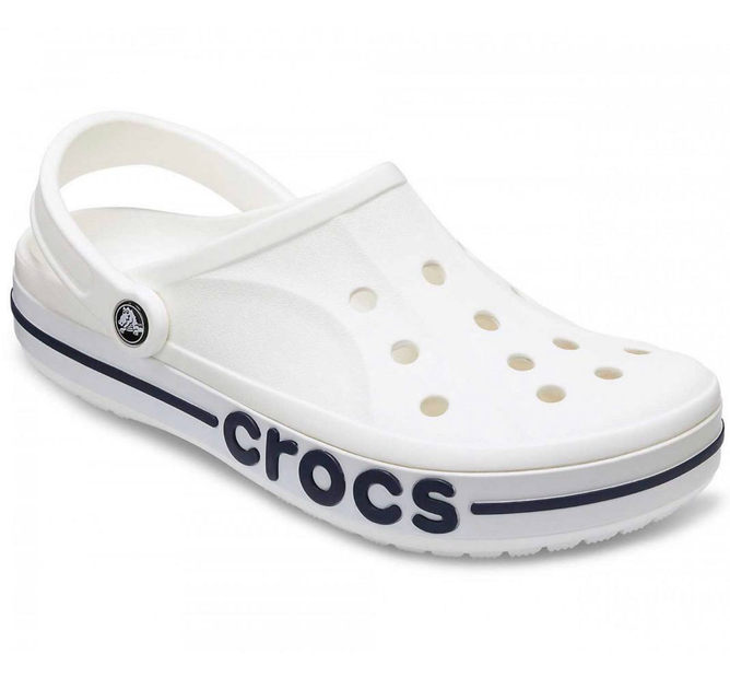 Крокси для дівчаток з надписом crocs білі 37 - Фото 5 Крокси для дівчаток з надписом crocs білі 37 - зображення 5