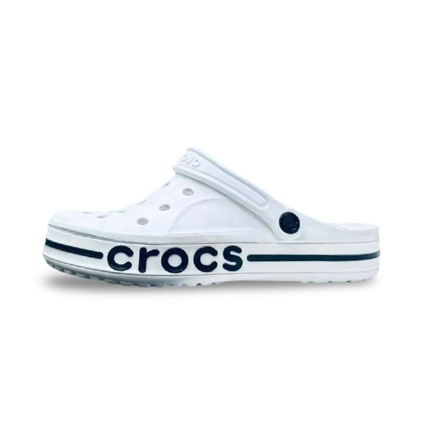 Крокси для дівчаток з надписом crocs білі 37 - Фото 6 Крокси для дівчаток з надписом crocs білі 37 - зображення 6
