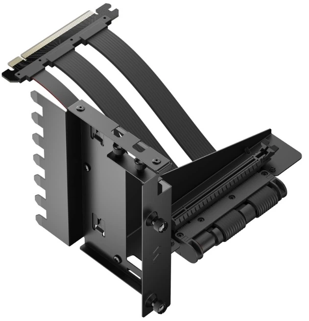 Райзер Fractal Design Flex 2 для вертикального встановлення відеокарти  PCIe 4.0 Чорний (FD-A-FLX2-001) - зображення 6