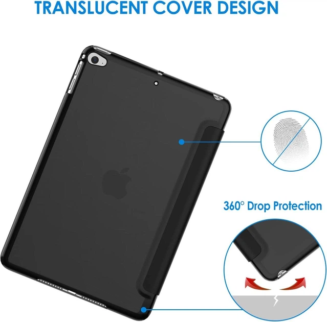 Чохол JETech для Apple iPad Mini 4/5 Smart Cover – захисний кейс з функцією Sleep Wake та підставкою - Фото 7 Чохол JETech для Apple iPad Mini 4/5 Smart Cover – захисний кейс з функцією Sleep Wake та підставкою - зображення 7