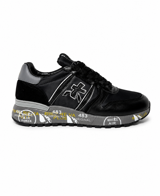 Мужские кроссовки повседневные Premiata Mase Black 43 (27,5 см) Черный - Фото 1 Мужские кроссовки повседневные Premiata Mase Black 43 (27,5 см) Черный - изображение 1