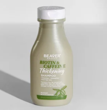 Шампунь против выпадения волос с биотином и кофеином Beaver Shampoo Biotin & Coffeine 60 мл - Фото 2 Шампунь против выпадения волос с биотином и кофеином Beaver Shampoo Biotin & Coffeine 60 мл - изображение 2