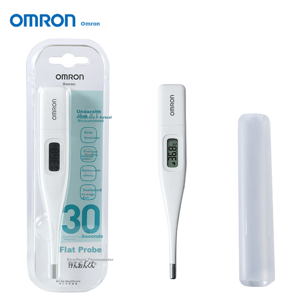 Электронный термометр OMRON для измерения температуры подмышкой, в виде ручки, для быстрого измерения температуры у пожилых людей (K10). - Фото 2 Электронный термометр OMRON для измерения температуры подмышкой, в виде ручки, для быстрого измерения температуры у пожилых людей (K10). - изображение 2