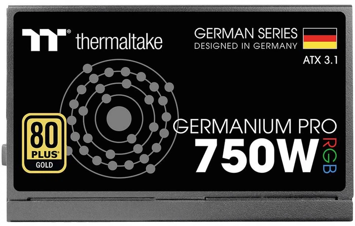 Блок живлення Thermaltake Germanium Pro RGB 750W Gold (TPD-750AH2FXG-3) - зображення 6