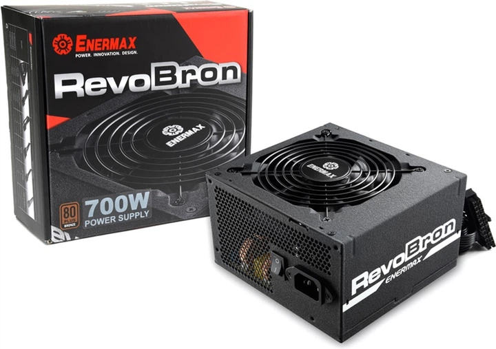 Блок питания Enermax RevoBron 700 W 80 Plus Bronze (ERB700AWT) - Фото 3 Блок питания Enermax RevoBron 700 W 80 Plus Bronze (ERB700AWT) - изображение 3