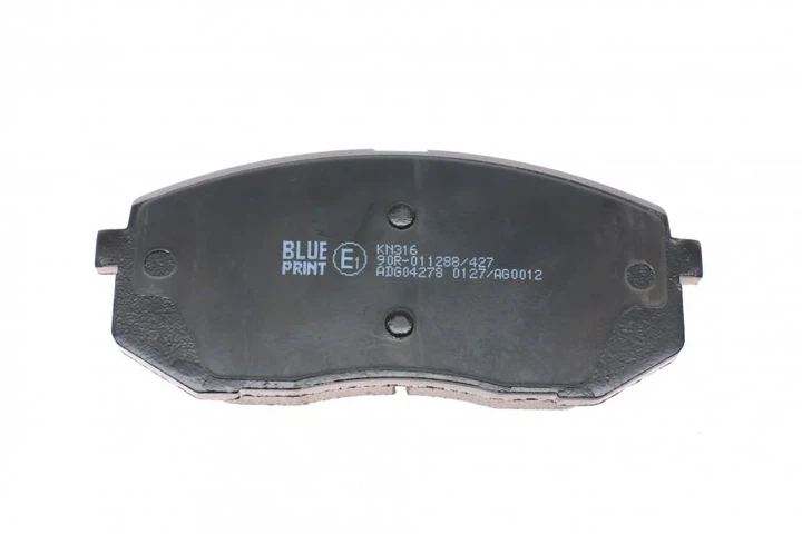 Колодки гальмові BLUE PRINT ADG04278 KIA Sportage, Carens, Optima; Hyundai Tucson, I40, IX35 581012SA70, 581012SA51, 581010ZA00 - зображення 2