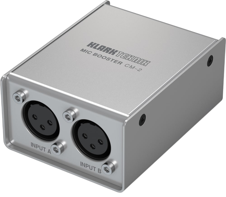 Wzmacniacz mikrofonowy Klark Teknik Mic Booster CM - 2 (4033653220163) - obraz 5