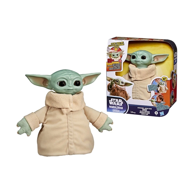 Interaktywna figurka Grogu Hasbro Star Wars The Mandalorian & Grogu 25 cm (G3088) (5010996363381) - obraz 3