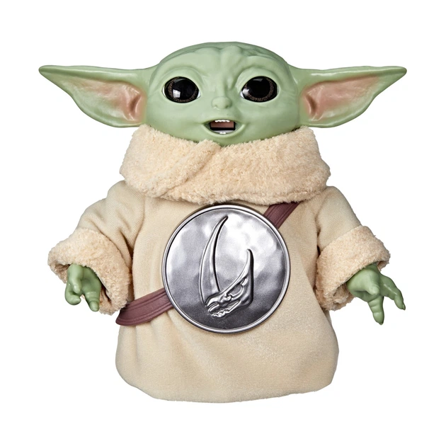 Interaktywna figurka Grogu Hasbro Star Wars The Mandalorian and Grogu – Snackin’ Grogu 16.5 cm (G3087) (5010996361042) - obraz 3