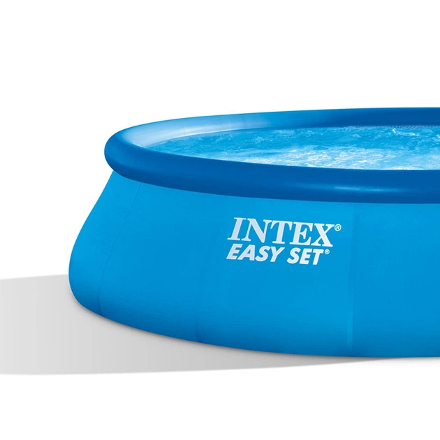 Круглый бассейн Intex Easy Set 457х107 см полный комплект (чаша, фильтр 3 785 л/ч, лестница, тент, подстилка) - изображение 3