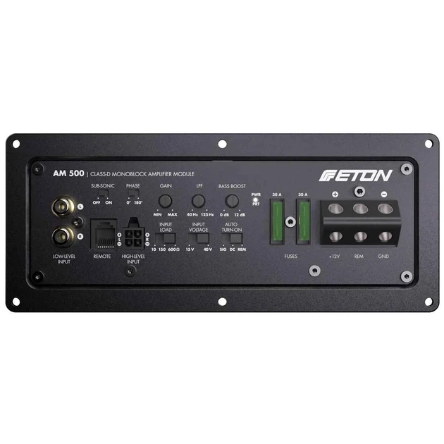 Підсилювач 1-канальний ETON AM 500 - изображение 2
