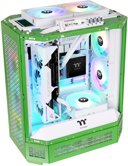 Obudowa Thermaltake The Tower 600 Green (4711475649804) - obraz 12