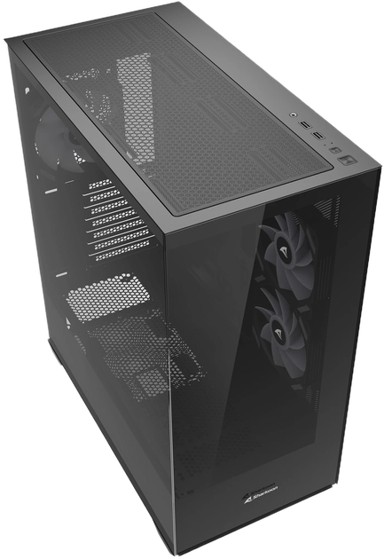 Obudowa Sharkoon SK6 ARGB Black (4044951045068) - obraz 3