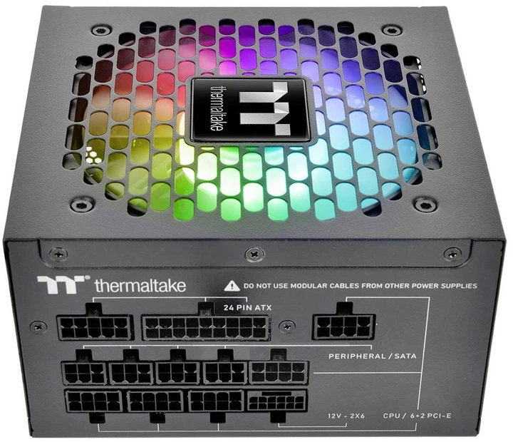 Блок живлення Thermaltake Germanium Pro RGB 1000W Gold (TPD-1000AH2FXG-3) - зображення 4