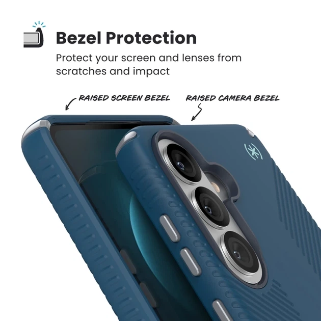 Чехол Speck Presidio2 Grip Magnet для Samsung Galaxy S26 Plus Deep Sea with MagSafe (151060-3261) - Фото 5 Чехол Speck Presidio2 Grip Magnet для Samsung Galaxy S26 Plus Deep Sea with MagSafe (151060-3261) - изображение 5